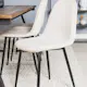 Spisegruppe Venture Home Jane med 6 Pobbie Stoler Fløyel