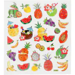 Klistremerker Creativ Company Eksotiske Frukter