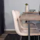 Spisegruppe Venture Home Peo med 6 Pobbie Stoler Fløyel