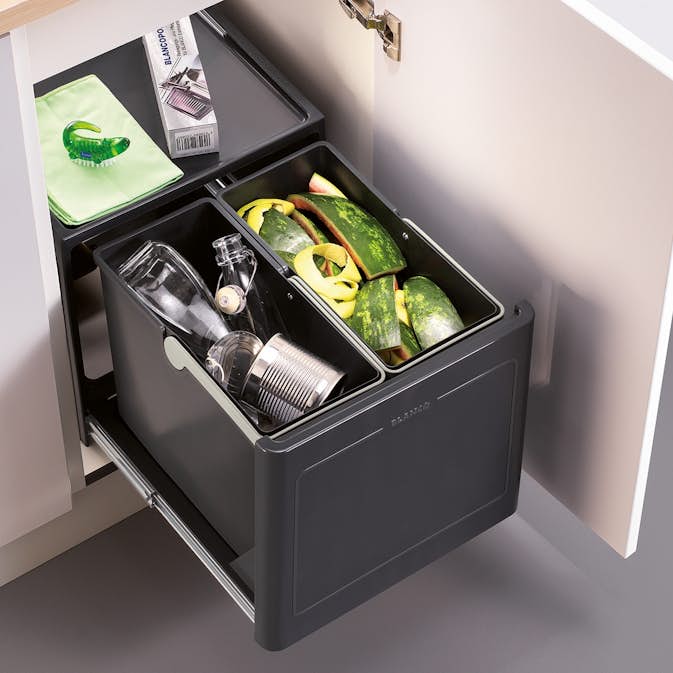 Kildesorteringsbeholder Blanco Button Pro 45 Automatic