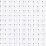Broderistoff Creativ Company Aida Str 50x50 cm 24 Ruter pr 10 cm 1 stk Hvit