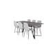 Spisegruppe Venture Home Madde med 6 Phoi Stoler Polyester
