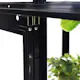 Drivhus Metalcraft 111x61x170 cm Sort Rektangulær