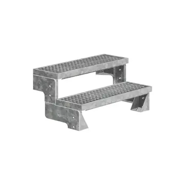 Hagetrapp Dolle Gardentop Gittertrinn uten Rekkverk