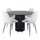 Spisegruppe Venture Home Monte Carlo med 4 Pobbie Stoler