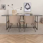 Spisegruppe Venture Home Lund Spisebord og Bergen Spisestol