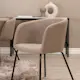 Spisegruppe Venture Home Bianca Rund med 4 Bergen Stoler Polyester