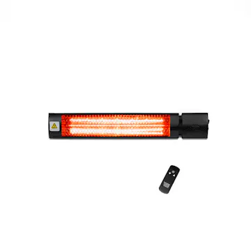 Infrarød Varme Gnosjö Klimaprodukter 3010.100 Sølv med Fjernkontroll