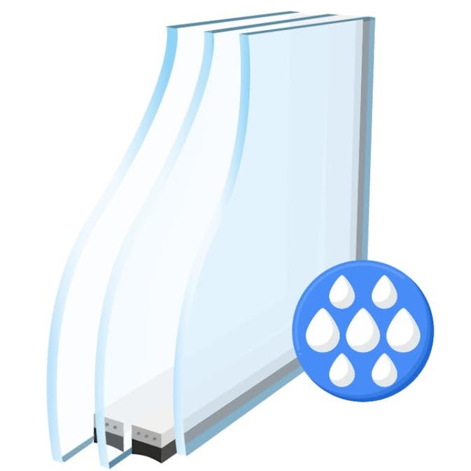 Glasstilvalg NorDan Vindu Antidugg