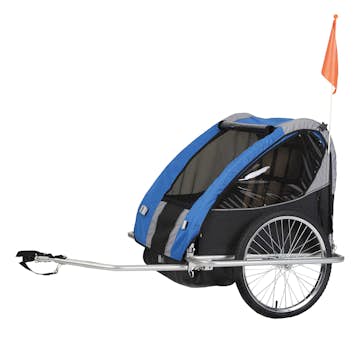 Sykkelvogn Trekker for 2 barn
