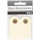 Manillamerker Creativ Company Str 3x6 cm Beige 30 Stk/1 Pk