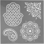 Stensil Creativ Company Etniske Motiv