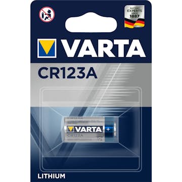 Batteri Varta Proff Foto CR123A 1-pk
