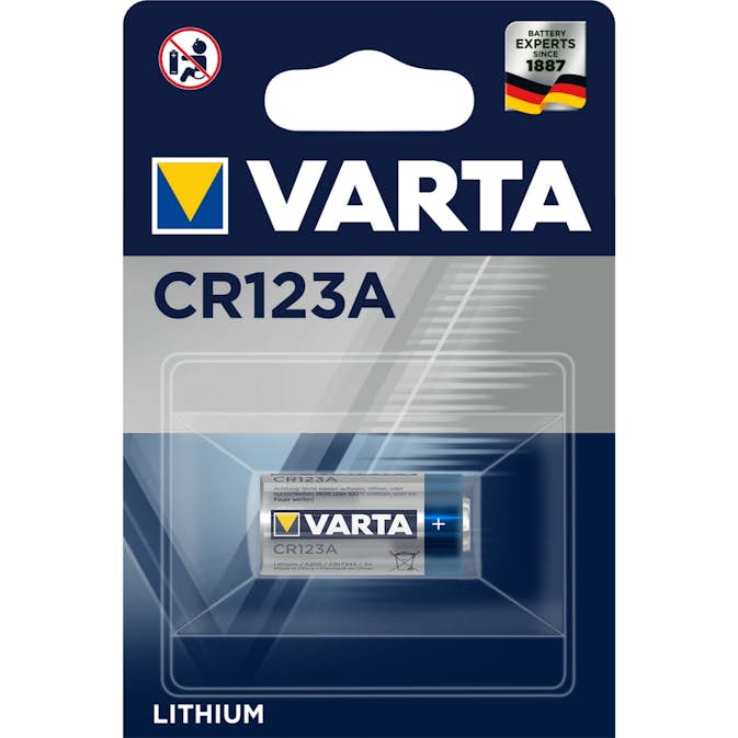 Batteri Varta Proff Foto CR123A 1-pk