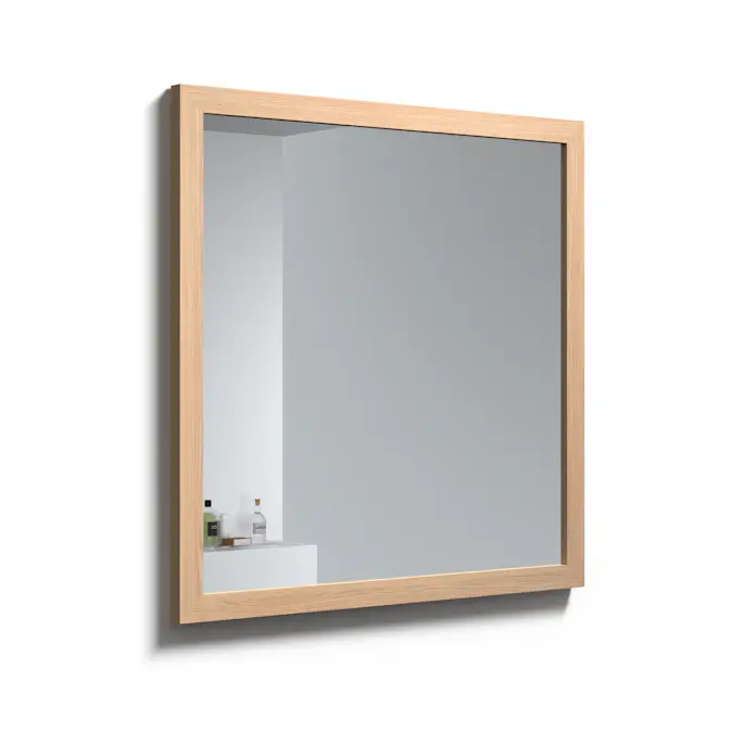 Speil Korsbakken Bad Rustic B80 med Ramme