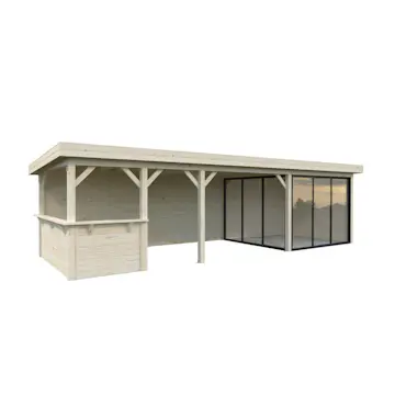 Hagestue Palmako Lenna 24,9 m2 Set 415 Slide