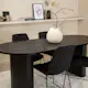 Spisegruppe Venture Home Bianca med 4 Muscot Stoler