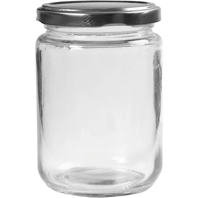Syltetøyglass Creativ Company Transparente 370 ml 6 stk/1 Pk