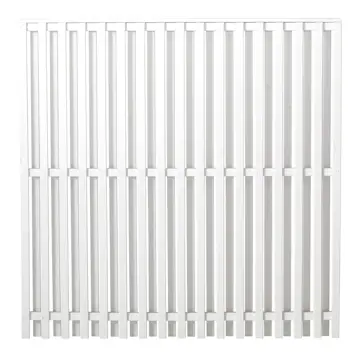 Gjerde PLUS Nagano Grunnet Hvit 180×180 cm