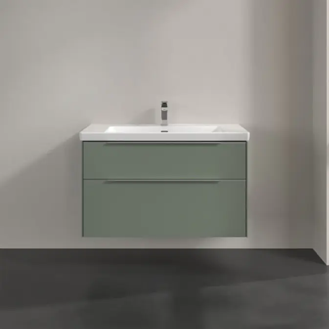 Tvättställsskåp Villeroy & Boch Subway 3.0 med 2 Lådor