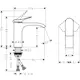 Servantbatteri Hansgrohe Vivenis 110 Waterfall