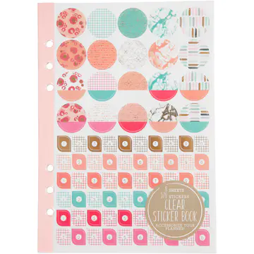 Stickersbok Creativ Company Koral Akvarell A5 1 St/1 Pk