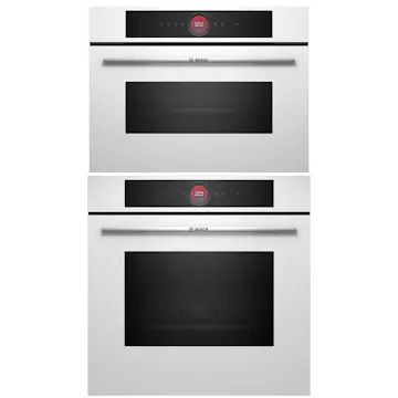 Ovn- og Mikrobølgepakke Bosch HBG7721W1S + CMG7241W1 Serie 8 AirFry & WIFI Hvit