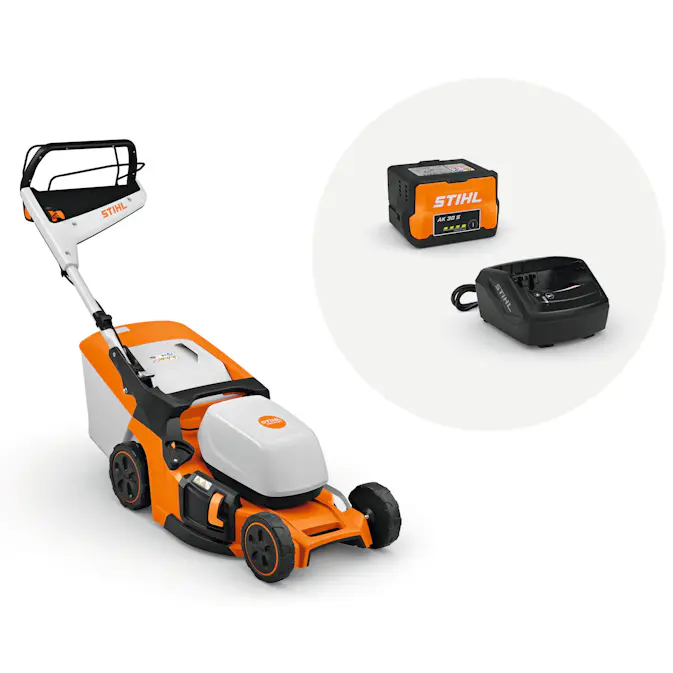Gressklipper STIHL RMA 448.3 V Med Batteri og Lader