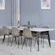 Spisegruppe Venture Home Polar med 6stk Arctic Stoler