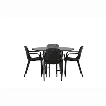Spisegruppe Venture Home Copenhagen med 4 Baltimore Stoler
