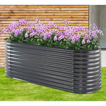 Plantekasse Metalcraft Galvanisert Stål 240 cm