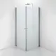 Duschdörr Contura Shower Space Rak SPNF med Knopp
