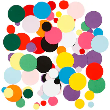 Kartongmosaikk Creativ Company Rund 1 Pk