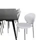 Spisegruppe Venture Home Dipp med 6 Vault Stoler
