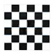 Klinkermosaik Arredo Titan Mix Svart/Vit Blank 5x5 cm