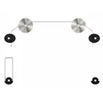 Veggfeste Home it TV Wire 13-70 tommer Maks 50 kg