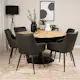 Spisegruppe Venture Home Cirebon med 6stk Comfort Stoler