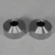 Täckbricka Scandtap Steel Pleasure Cover 33 mm á 2 st