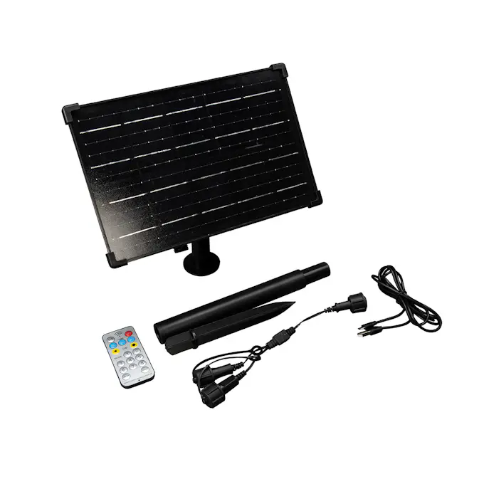 Solpanel Gnosjö Konstsmide Oppladbar S