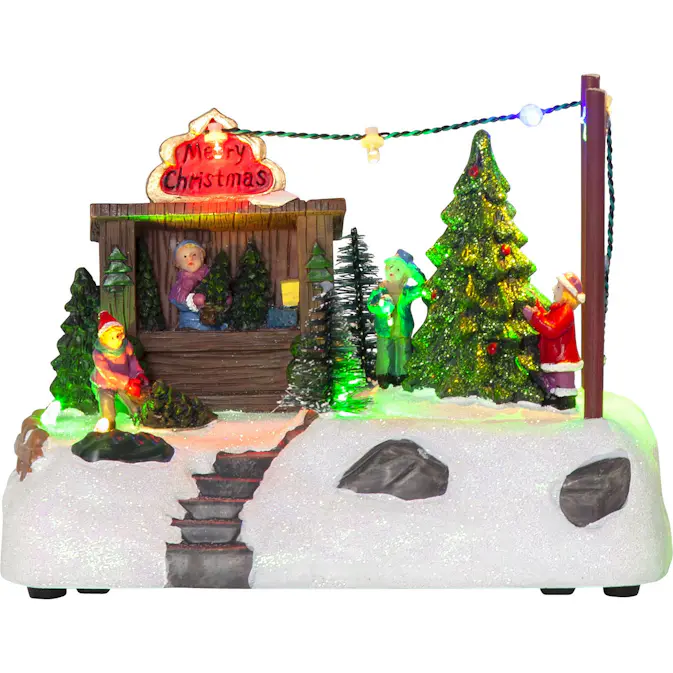 Juleby Star Trading Iceville Juletresalg