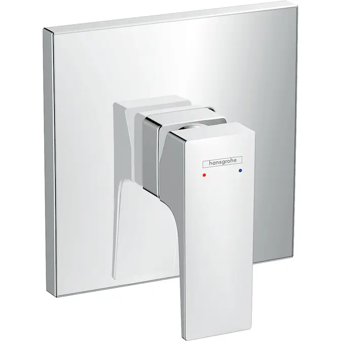 Dusjbatteri Hansgrohe Metropol 1-greps for Innbygging