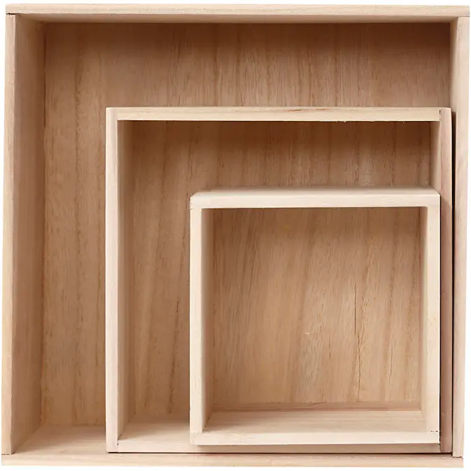 Oppbevaringskasser Creativ Company D 12,5 cm 3 stk/1 sett