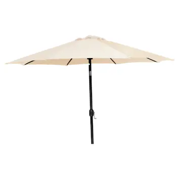 Parasoll Hillerstorp Beige/natur Ø300 cm