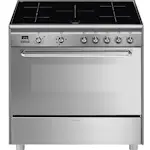 Induksjonsovn Smeg SCD90IMX9-1