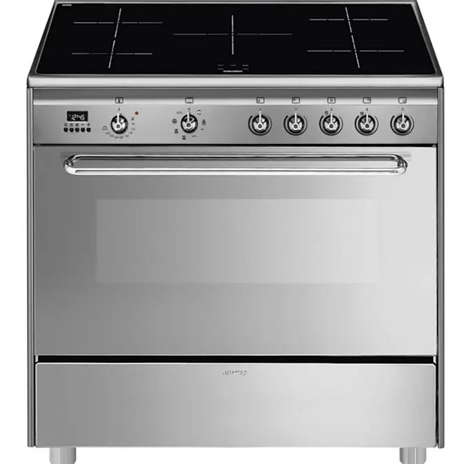 Induksjonsovn Smeg SCD90IMX9-1