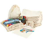 Materiellsett Creativ Company Tekstilnett med Tusj str 27,5x30 cm 1 sett