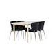 Spisegruppe Venture Home Andy 180 med 4 stk Modesto Stoler
