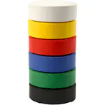 Vannfarge Creativ Company Primærfarger 19x57 mm 6 stk/1 Pk