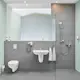 Toalettsits Grohe Bau Ceramic 39493 Mjukstängande