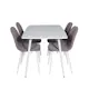 Spisegruppe Venture Home Polar med 4stk Stoler